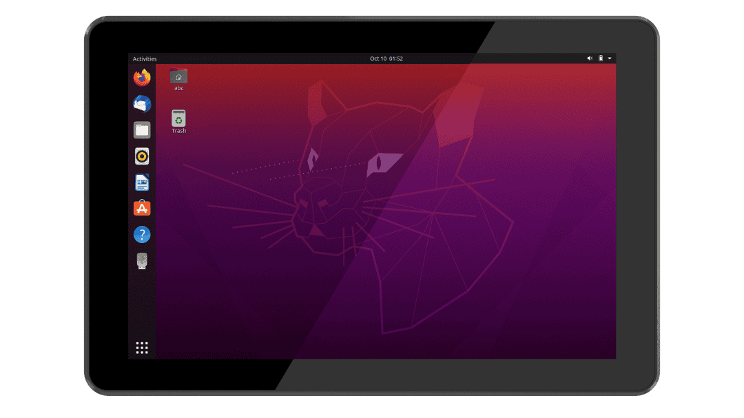 EM-P10A (Linux) 10.1 Inch Industrial Panel PC Linux Ubuntu22.04.4