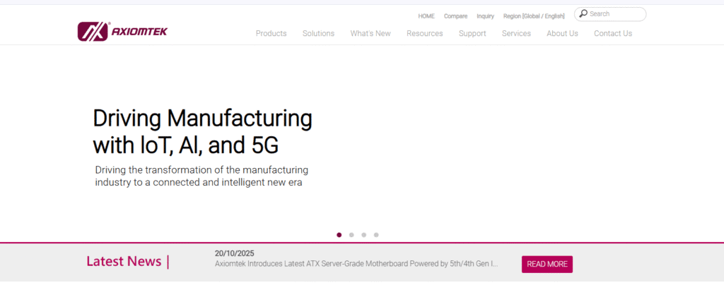 Compact industrial embedded computer for IoT, AI, and 5G applications at emdooripc.com.