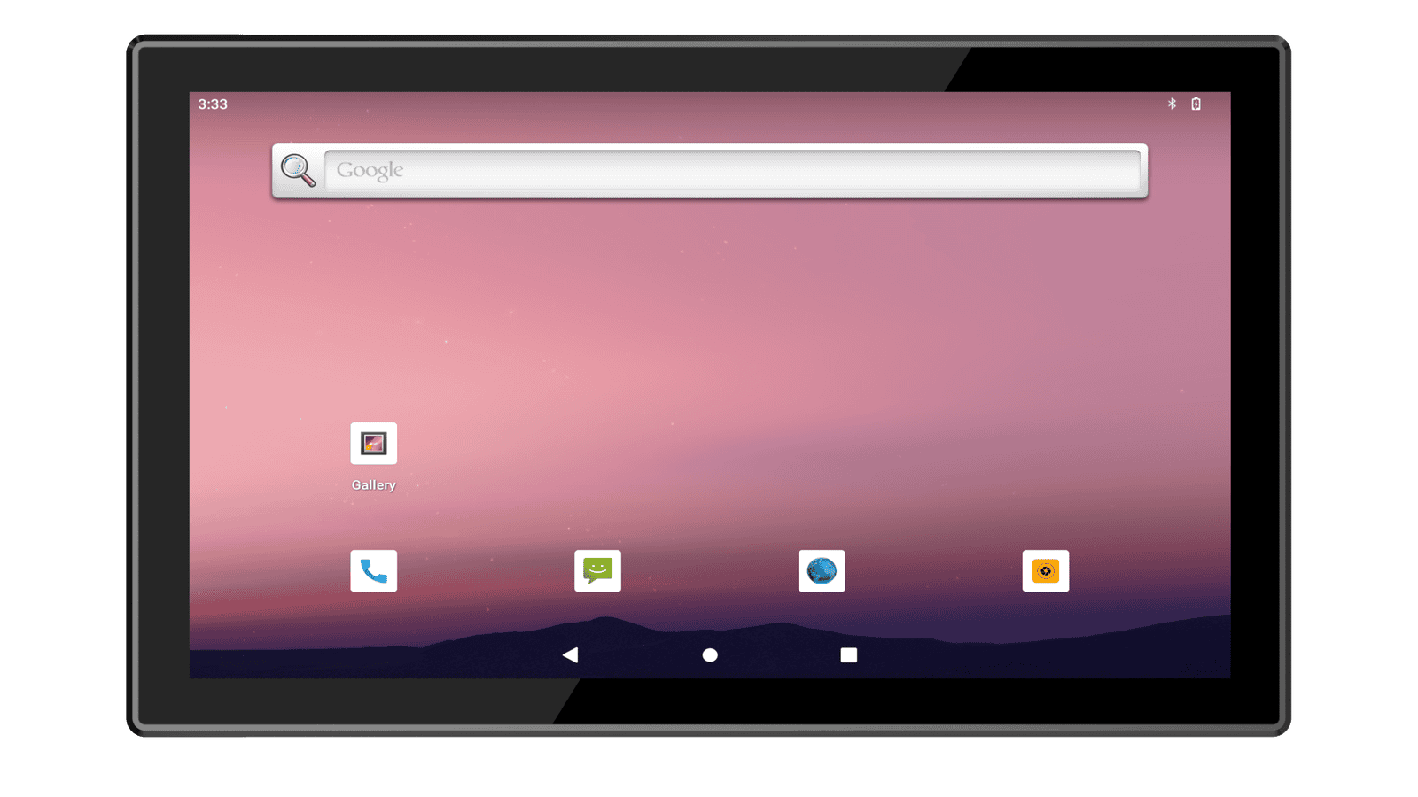 High-performance industrial tablet with a sleek design, featuring a large touchscreen display, multiple connectivity options, and rugged build suitable for various enterprise applications.